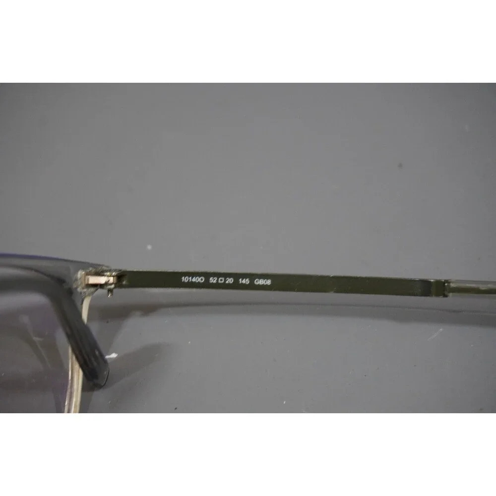 MOREL OGA 10140O GB08 Blue Clear Grey Eyeglasses Frames Only 52-20-145